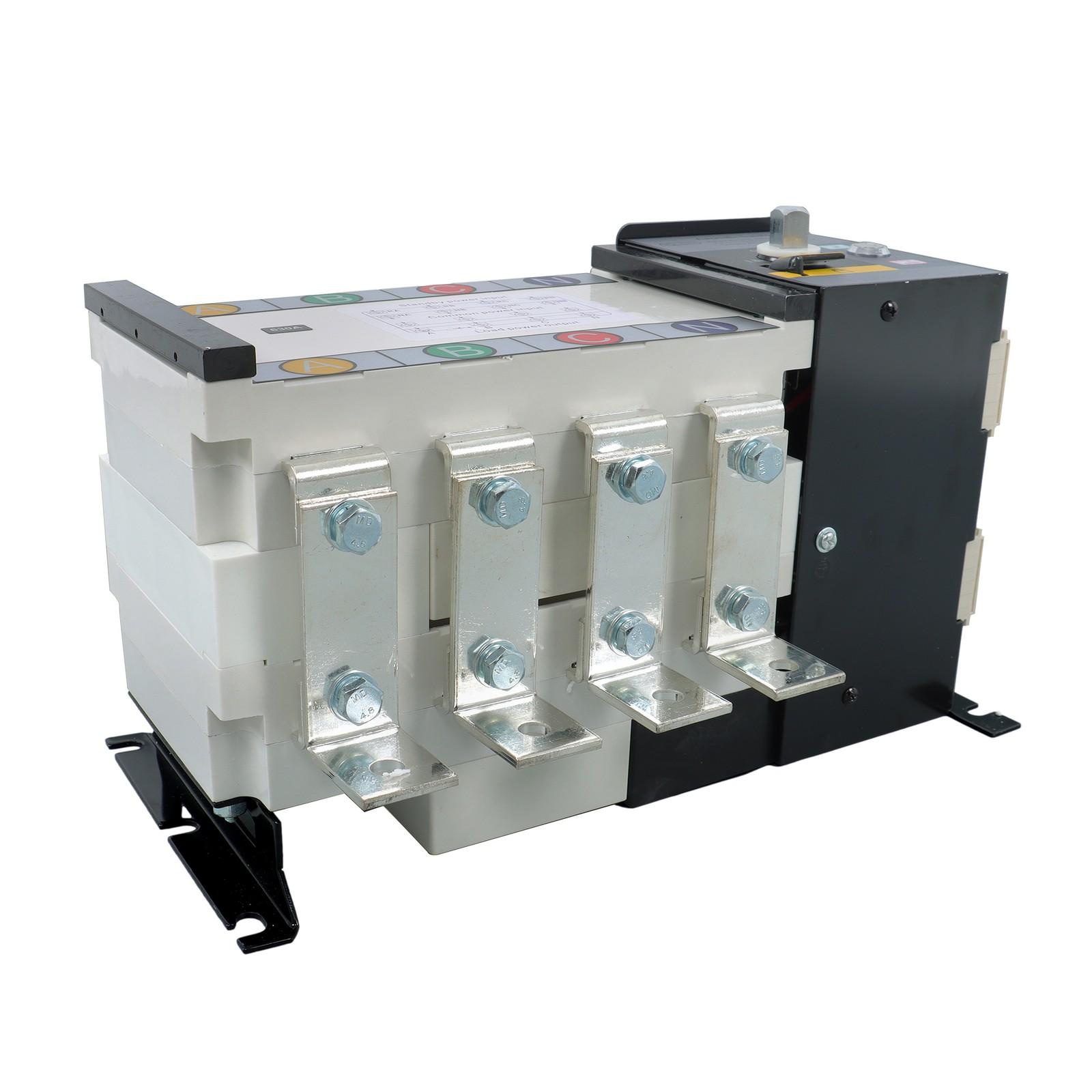Industrial Generator Grid To AC Automatic Transfer Switch ATS 630A 4P 110/220V