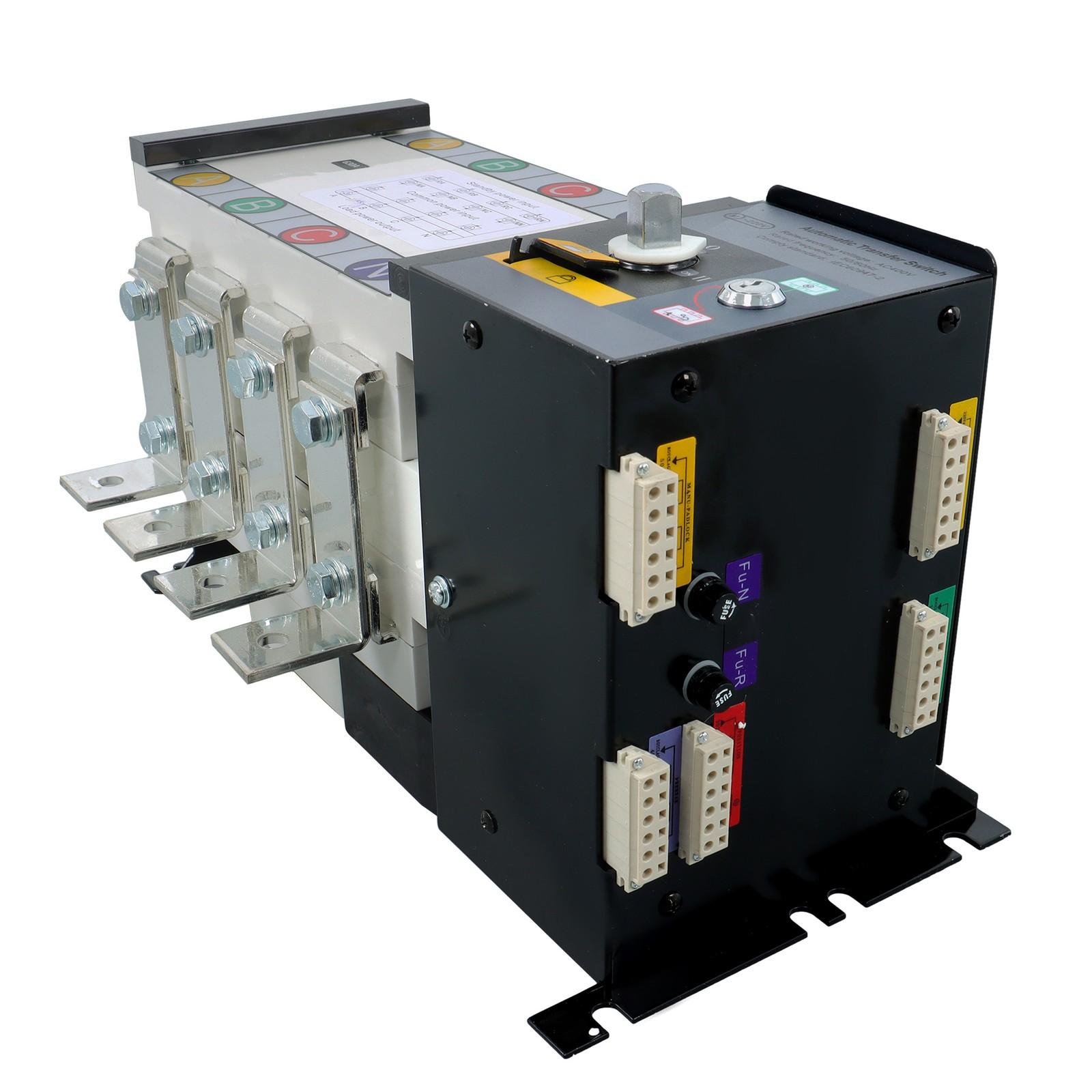 Industrial Generator Grid To AC Automatic Transfer Switch ATS 630A 4P 110/220V