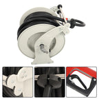 3/4" × 66' Fuel Hose Reel Retractable Diesel Hose Reel Auto Refueling Gun New