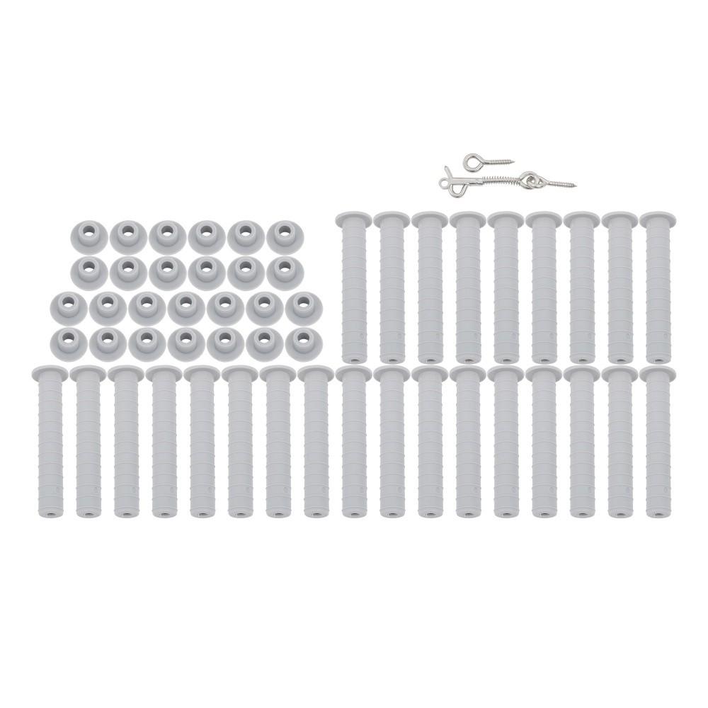 4 x 72 FT Outdoor Pool Fence For Inground Pools Removable Child Safety Fencing