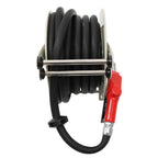 300PSI 1" × 50FT Diesel Hose Reel Fuel Hose Reel with Fueling Nozzle Retractable