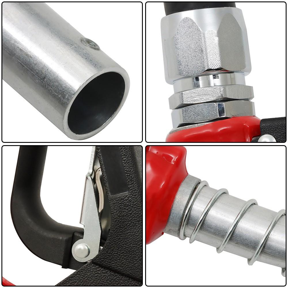 300PSI 1" × 50FT Diesel Hose Reel Fuel Hose Reel with Fueling Nozzle Retractable