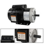 5HP General Purpose Motor 3450RPM Single Phase 208-230V 5/8"Shaft 56C Frame New