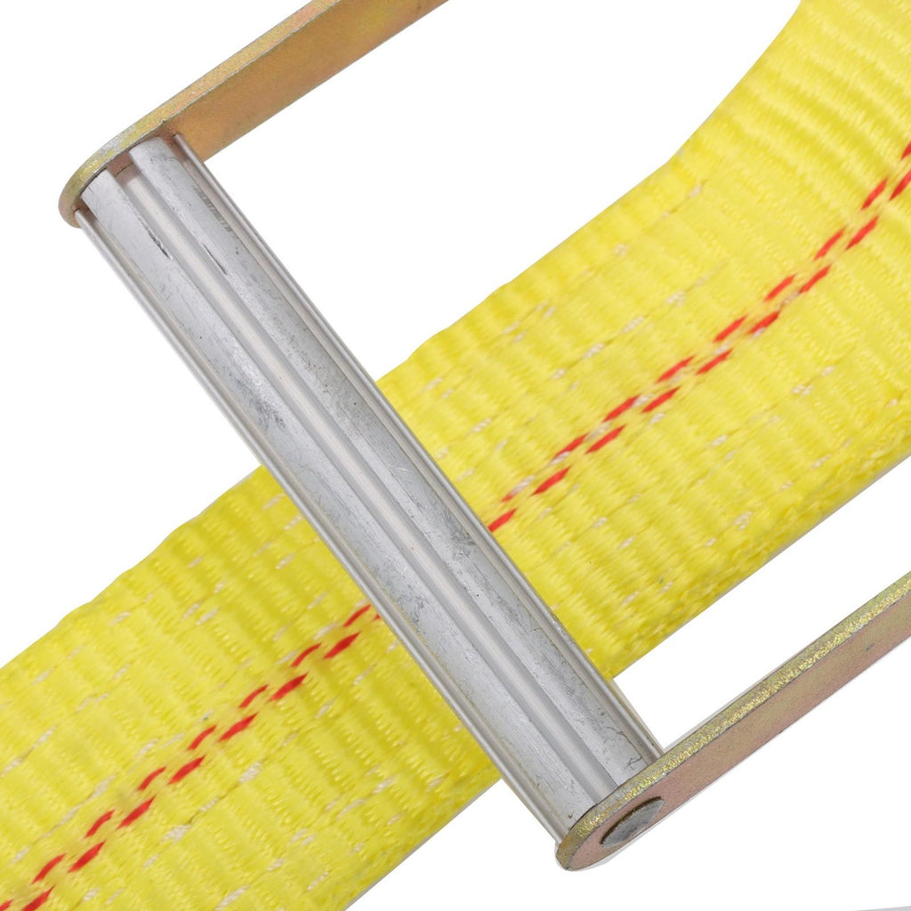 4-Pack 2 Inch x 30 Ft Chain Ratchet Straps 10000lbs with Chains & Grab Hooks