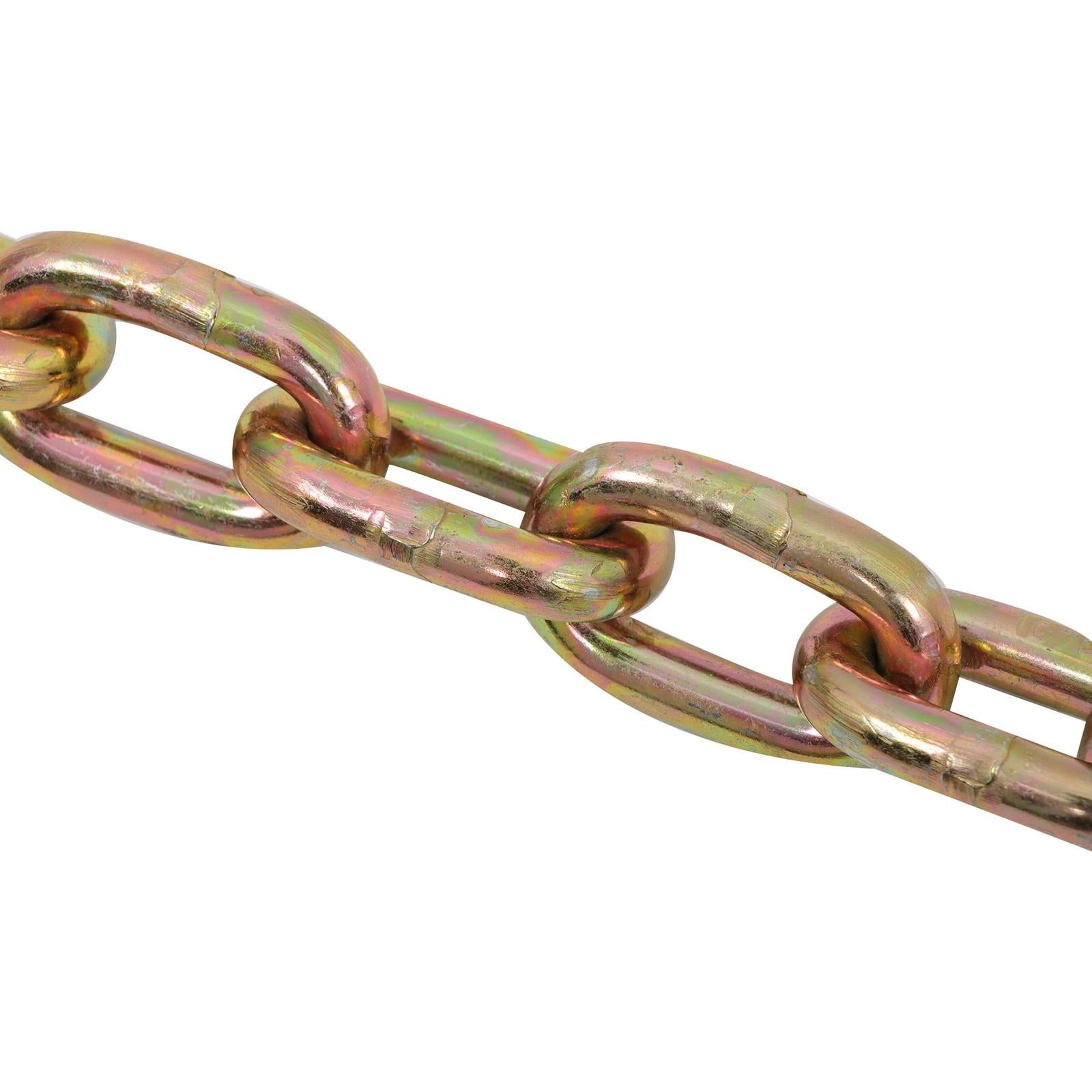4-Pack 2 Inch x 30 Ft Chain Ratchet Straps 10000lbs with Chains & Grab Hooks