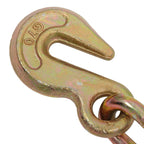 4-Pack 2 Inch x 30 Ft Chain Ratchet Straps 10000lbs with Chains & Grab Hooks