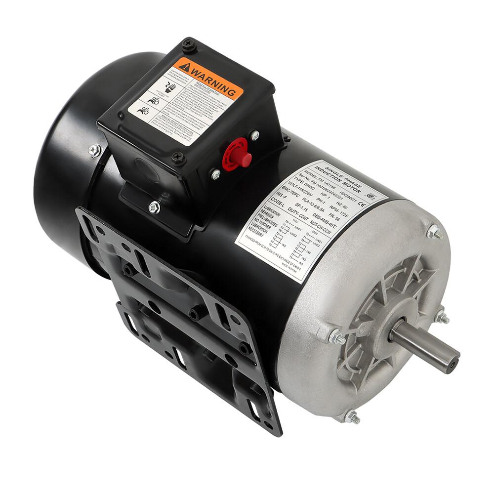 1HP Single Phase 230/115 Volt 1800 RPM General Purpose Electric Motor