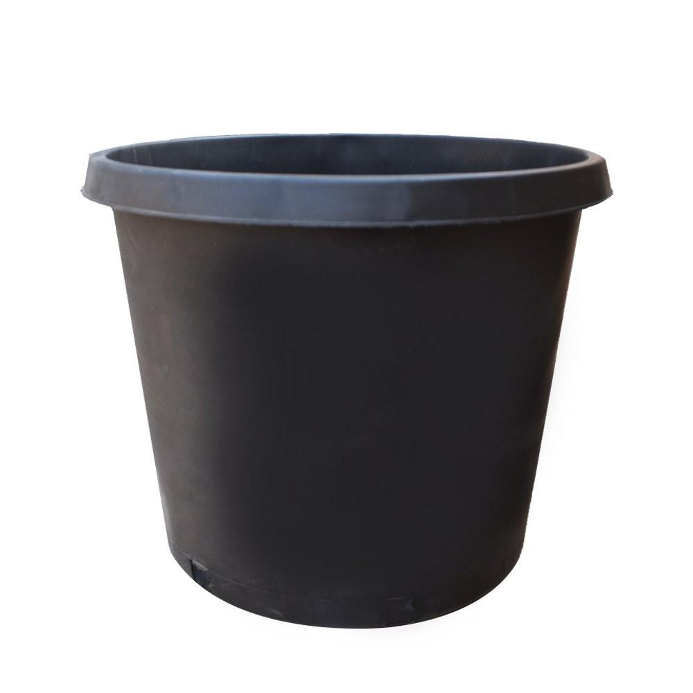 10 Pack 25 Gallon Large Premium Nursery Pot Root Garden Container Black Plastic