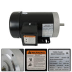3 HP 3 Phase 230/460 Volt 56C Frame 3450 RPM General Purpose Electric Motor New