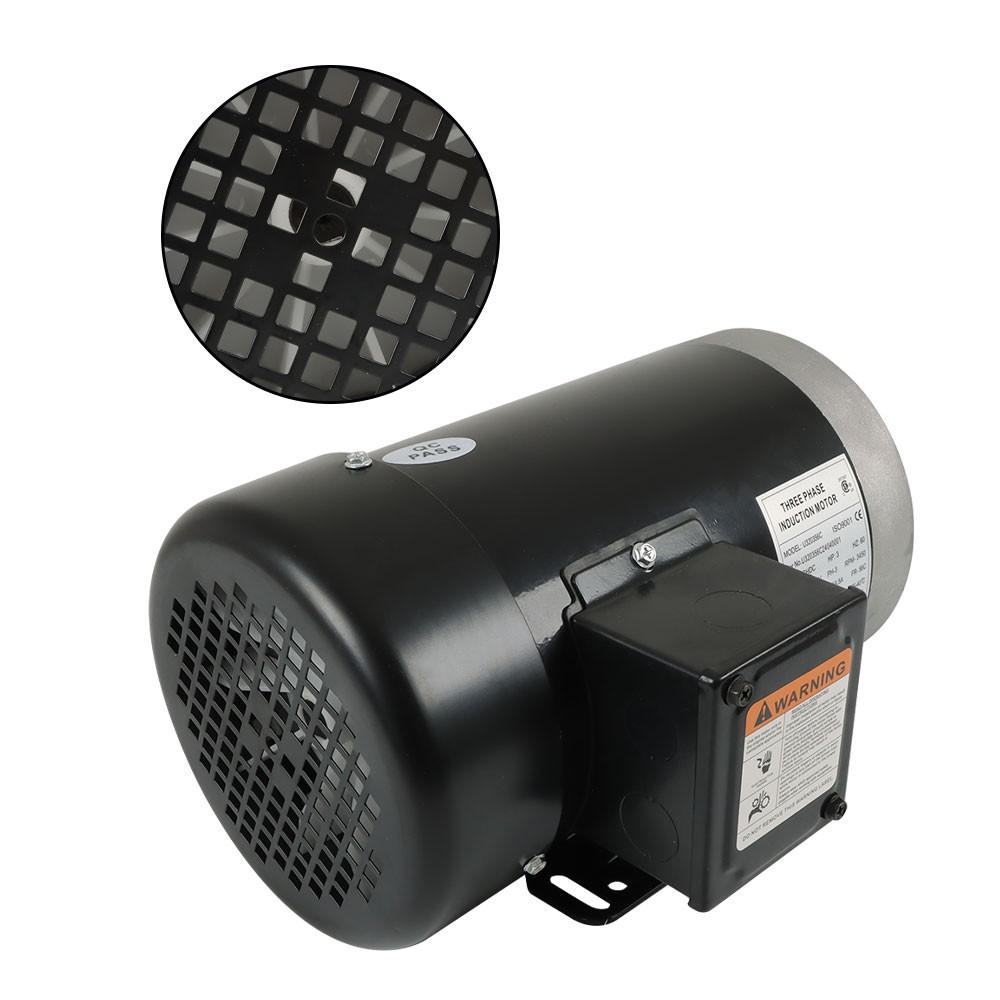 3 HP 3 Phase 230/460 Volt 56C Frame 3450 RPM General Purpose Electric Motor New