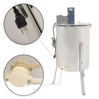 Electric Honey Extractor Beekeeping Equipment 1300RPM 4/8 Frames Stainless Steel