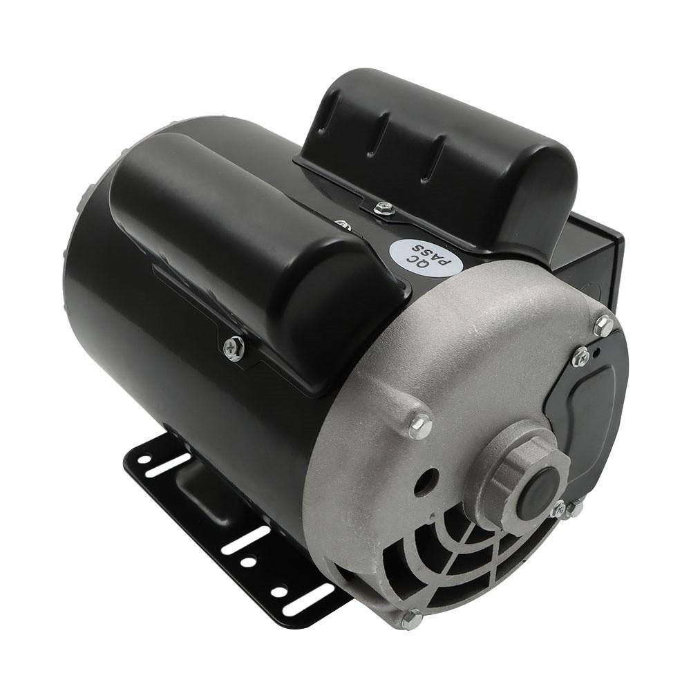 5 HP Compressor Duty Electric Motor Single Phase 3450 RPM 5/8" Shaft 208V-230V