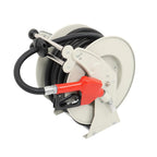 3/4" × 50' Diesel Hose Reel Retractable Fuel Hose Reel Auto Refueling Nozzle Gun