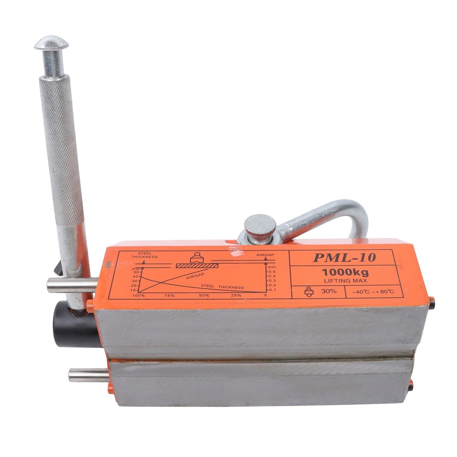 Magnetic Lifter Lifting Magnet Neodymium Hoist 2200Lbs/1000kg 2 Safety Factor