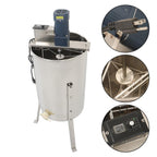 1300RPM Electric Honey Extractor 3 Frames Stainless Steel Beekeeping Equipment
