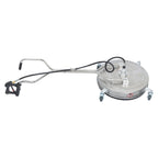 24" Pressure Washer Surface Cleaner Stainless Steel Dual Handle Surface Cleaner