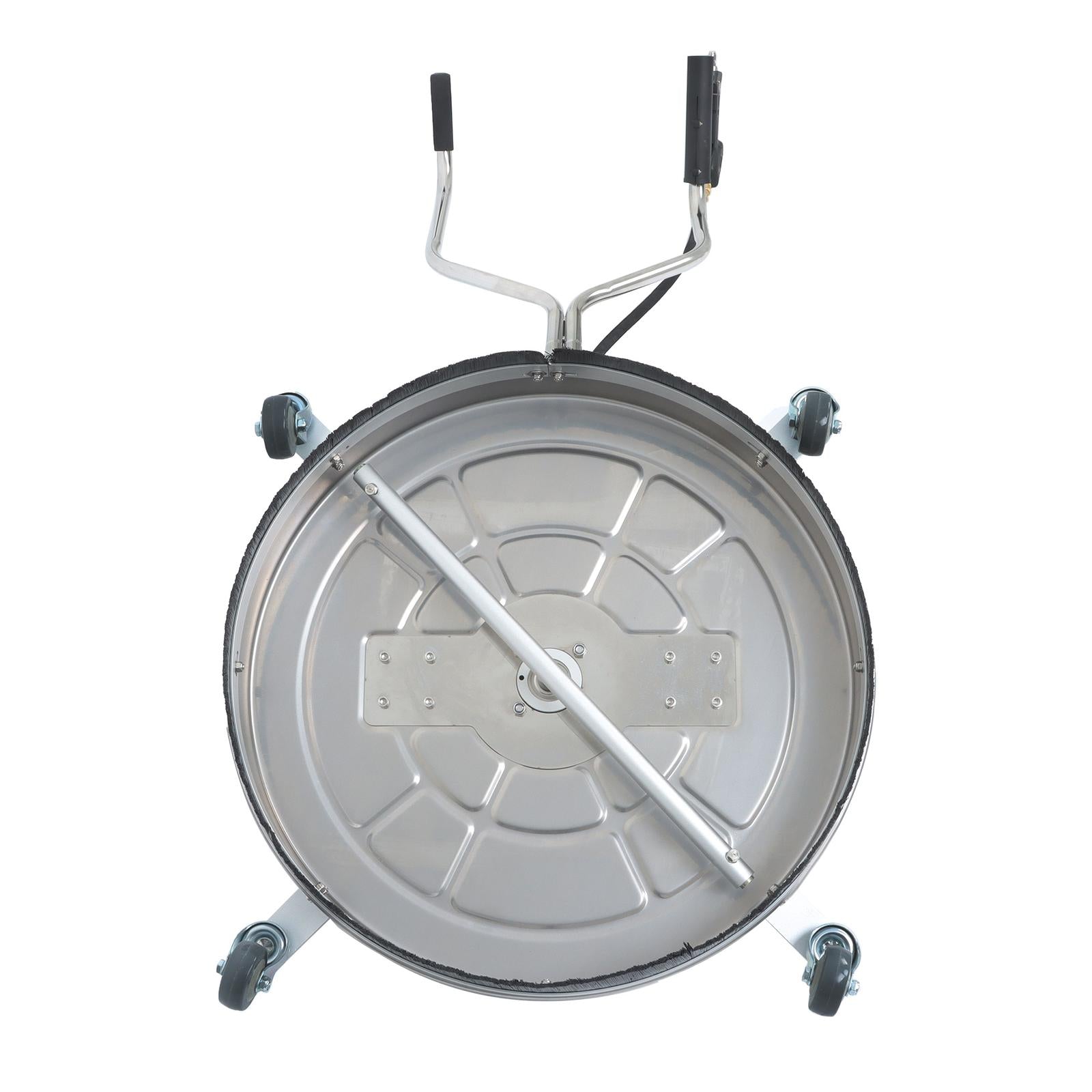 24" Pressure Washer Surface Cleaner Stainless Steel Dual Handle Surface Cleaner