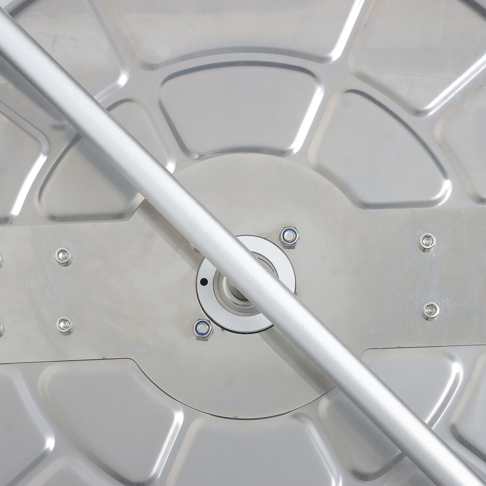 24" Pressure Washer Surface Cleaner Stainless Steel Dual Handle Surface Cleaner