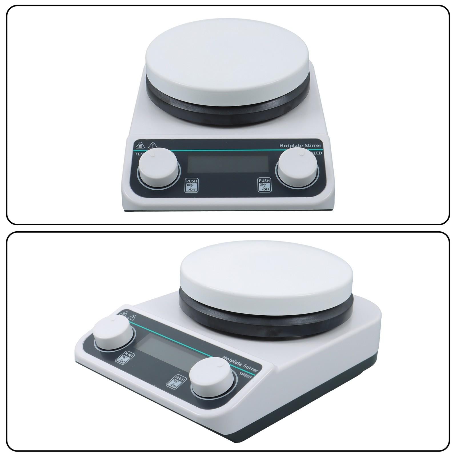 Laboratory Hot Plate Magnetic Stirrer with Heating Magnetic 200-1500rpm,3L 280℃