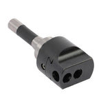 8Pieces Indexable 3/4" Boring Bar Set+3" Boring head R8 Shank Dial Reading 0-100