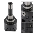 8Pieces Indexable 3/4" Boring Bar Set+3" Boring head R8 Shank Dial Reading 0-100