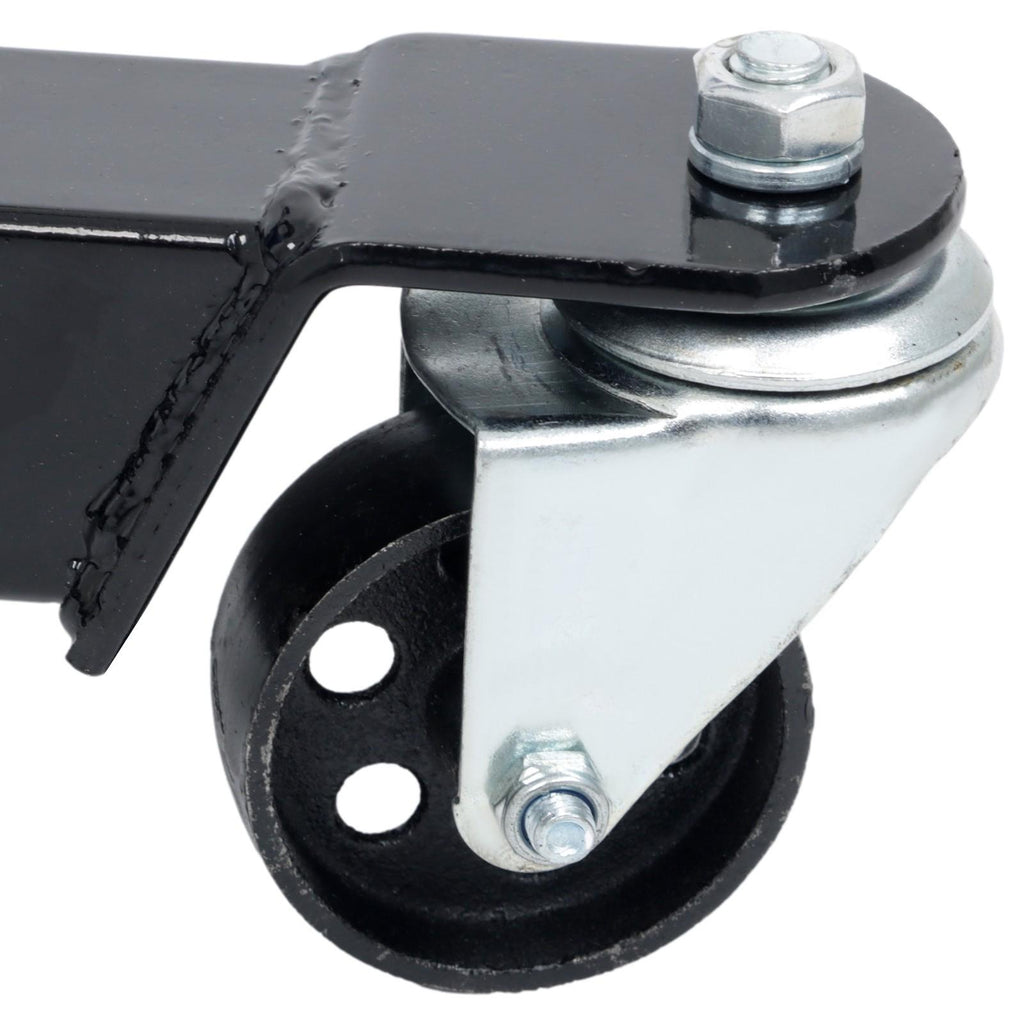 2 Stage Hydraulic Telescoping Jack 1322-1660lbs Capacity w/ 360° Swivel Wheels