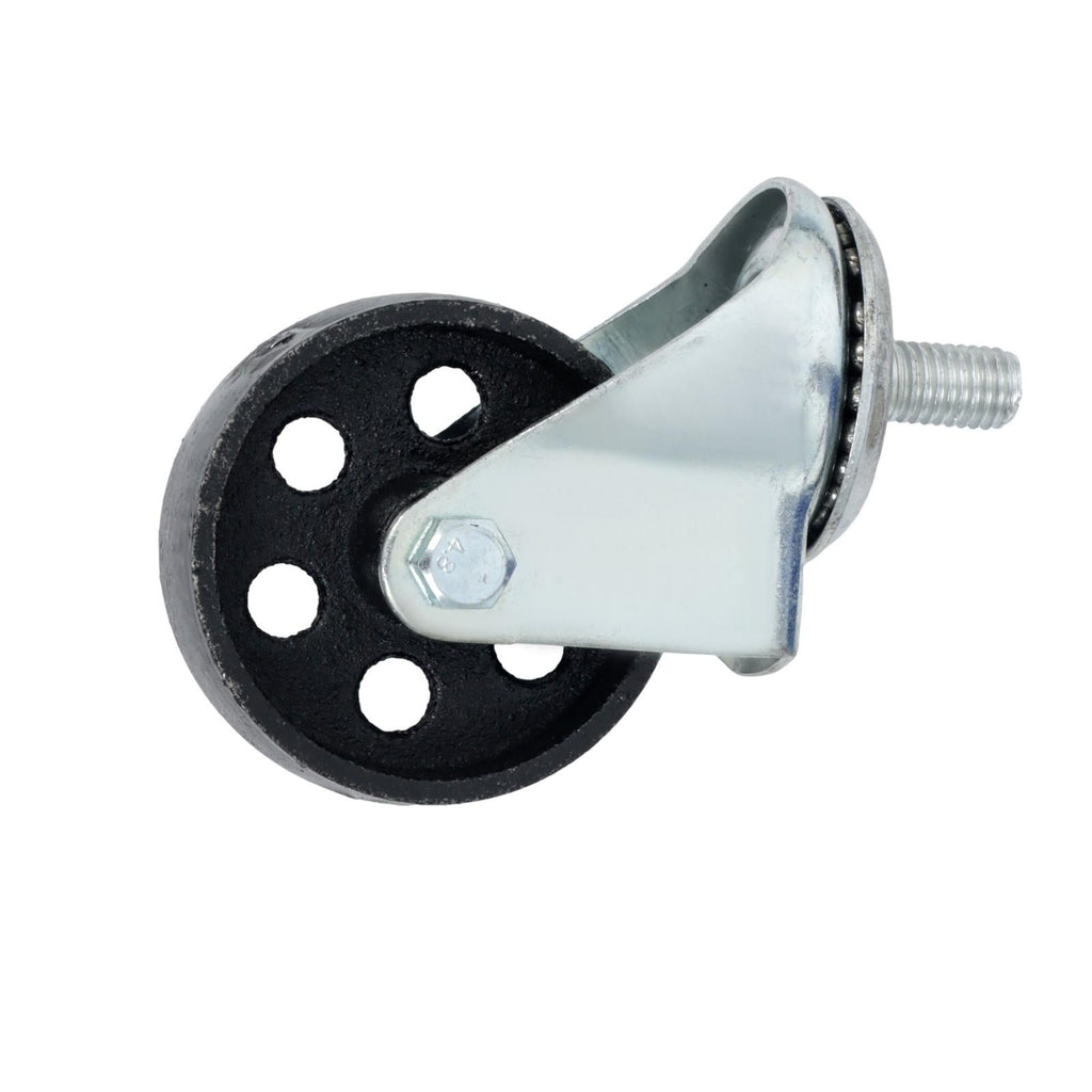 2 Stage Hydraulic Telescoping Jack 1322-1660lbs Capacity w/ 360° Swivel Wheels