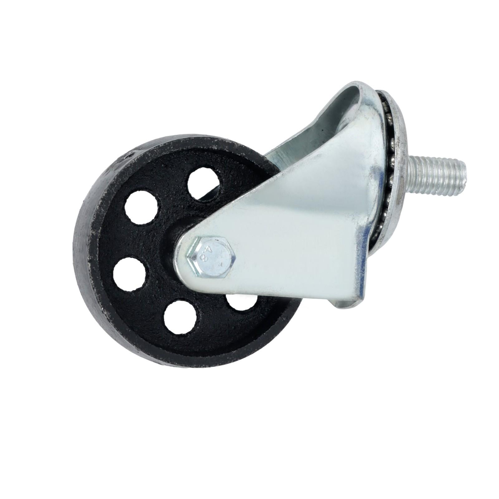 2 Stage Hydraulic Telescoping Jack 1322-1660lbs Capacity w/ 360° Swivel Wheels
