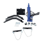 2 Stage Hydraulic Telescoping Jack 1322-1660lbs Capacity w/ 360° Swivel Wheels