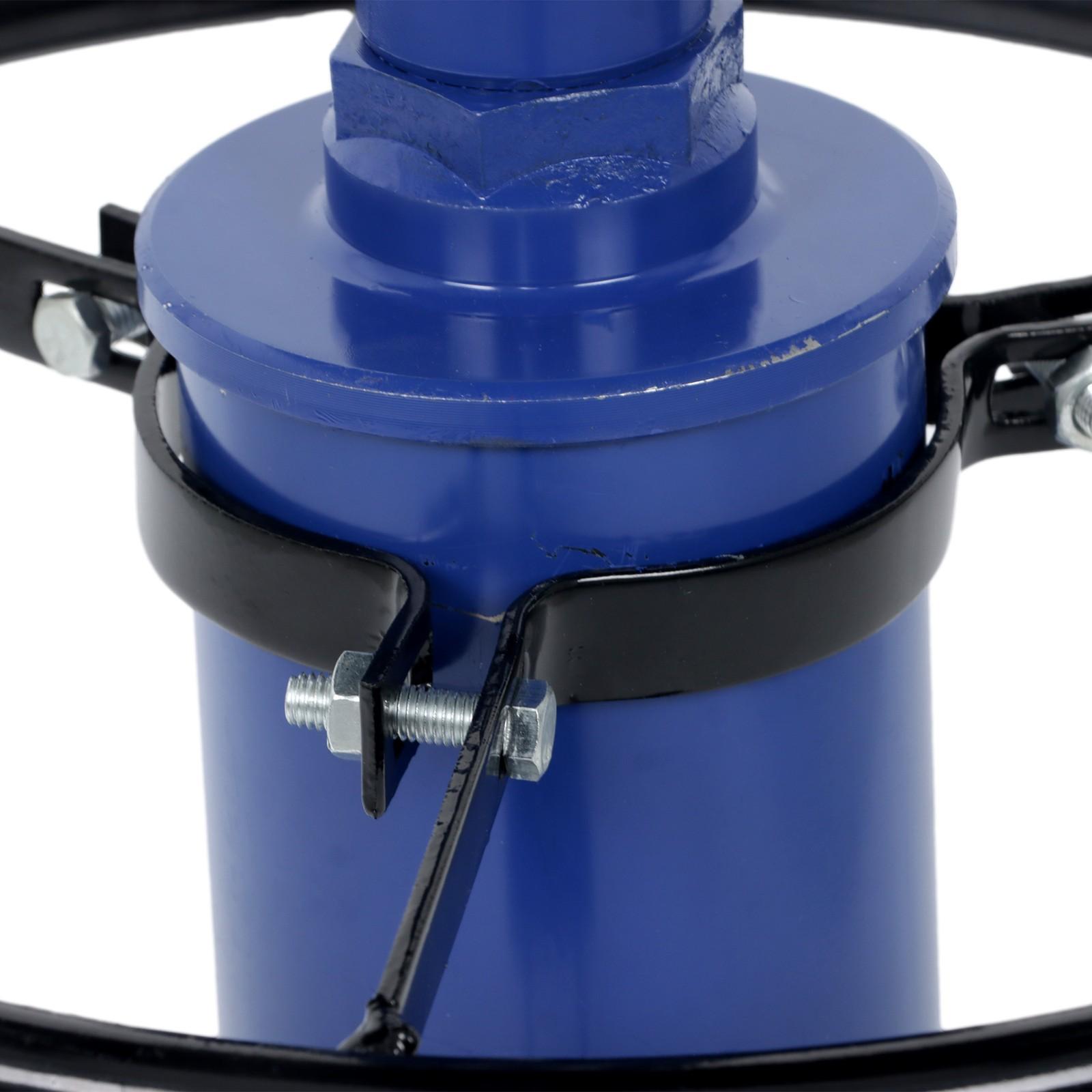 2 Stage Hydraulic Telescoping Jack 1322-1660lbs Capacity w/ 360° Swivel Wheels