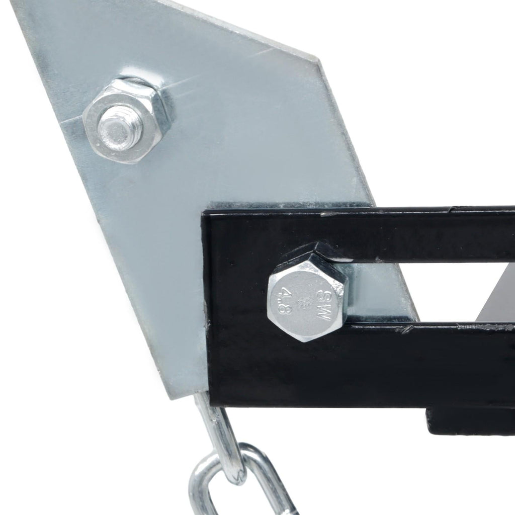 2 Stage Hydraulic Telescoping Jack 1322-1660lbs Capacity w/ 360° Swivel Wheels