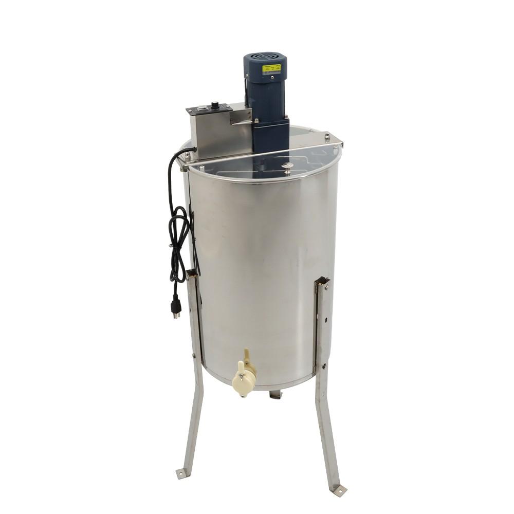 2/4 Frames Stainless Steel Electric Honey Extractor Beekeeping Equipment 1300RPM