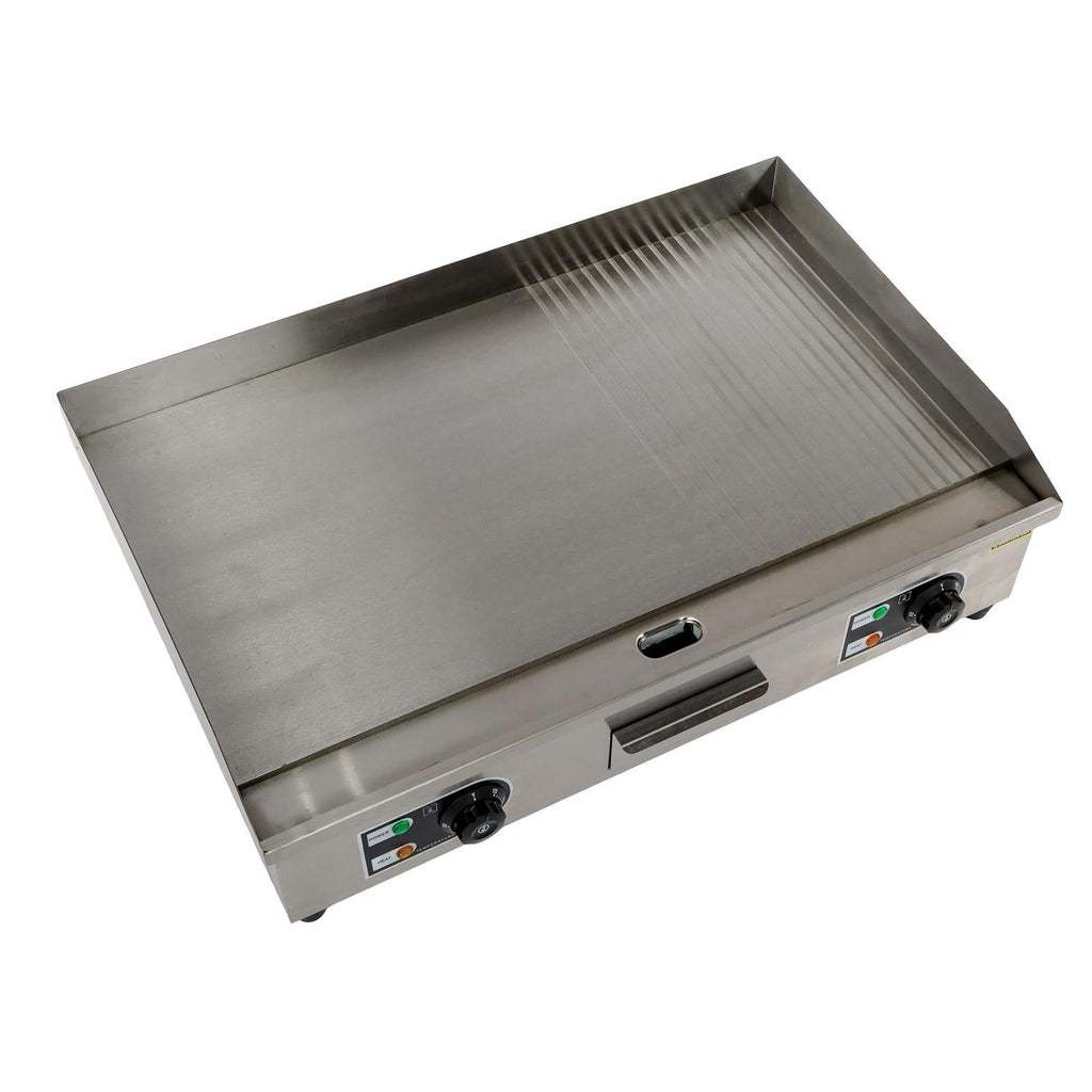 Powerful 3000W Countertop Electric Griddle 30" Cooking Surface 122℉-572℉