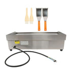 Powerful 3000W Countertop Electric Griddle 30" Cooking Surface 122℉-572℉
