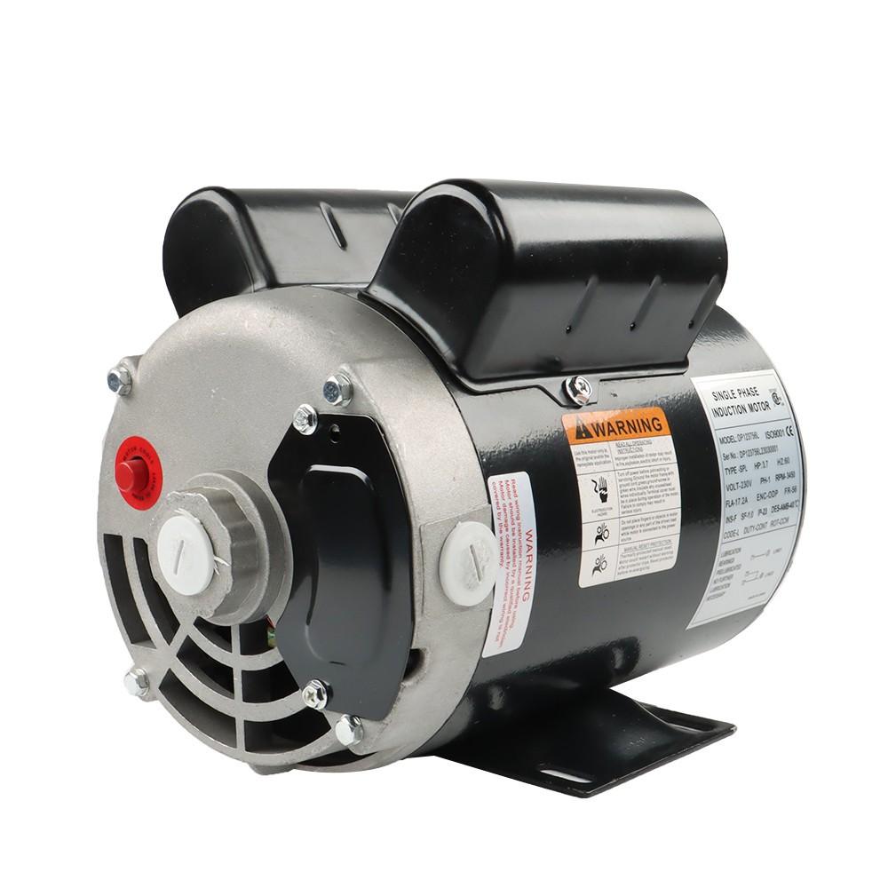 3.7HP 3450RPM Electric Motor Compressor Duty 56 Frame 1 Phase 5/8" Shaft 230V