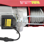 1600W 110V 2200lbs Electric Hoist 328ft Wireless & 14ft Wired Remote Control