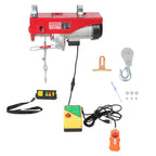 1600W 110V 2200lbs Electric Hoist 328ft Wireless & 14ft Wired Remote Control