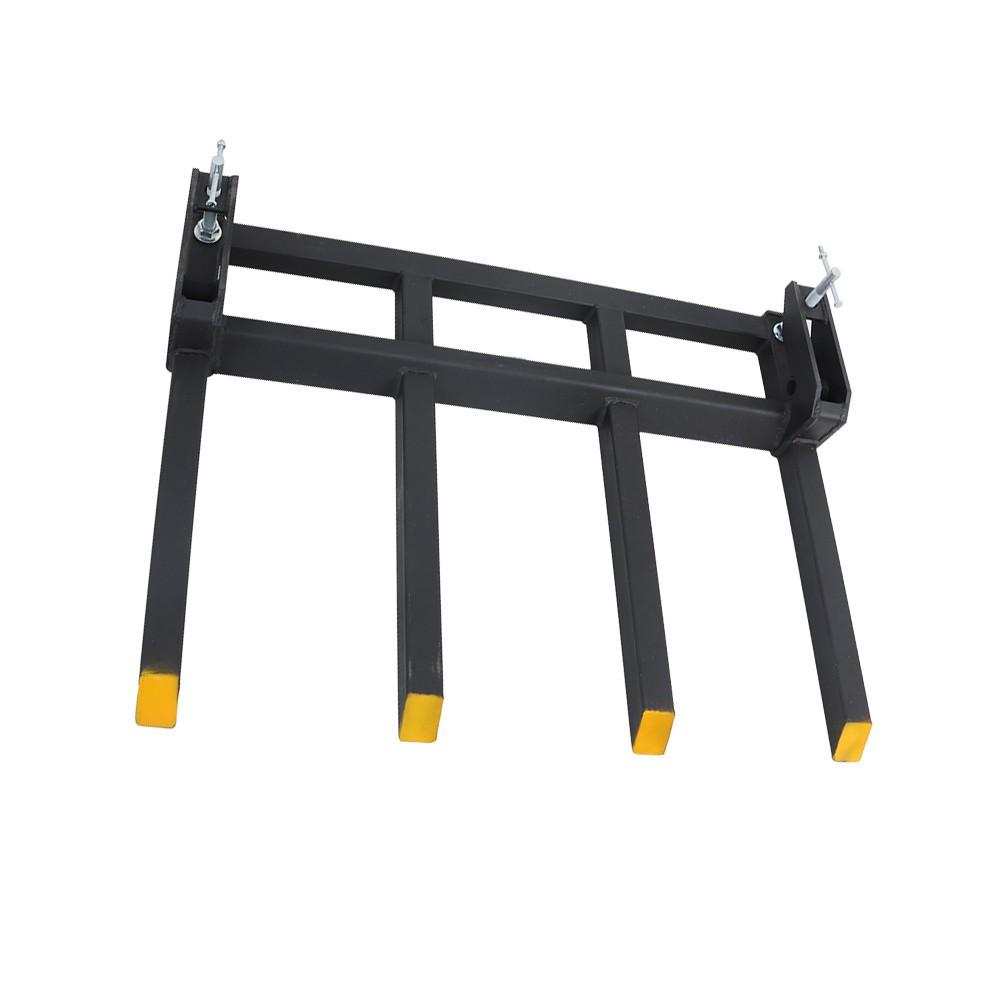 42in Clamp on Heavy Debris Fork Universal 2500lbs for Tractor Skid Steer Buckets