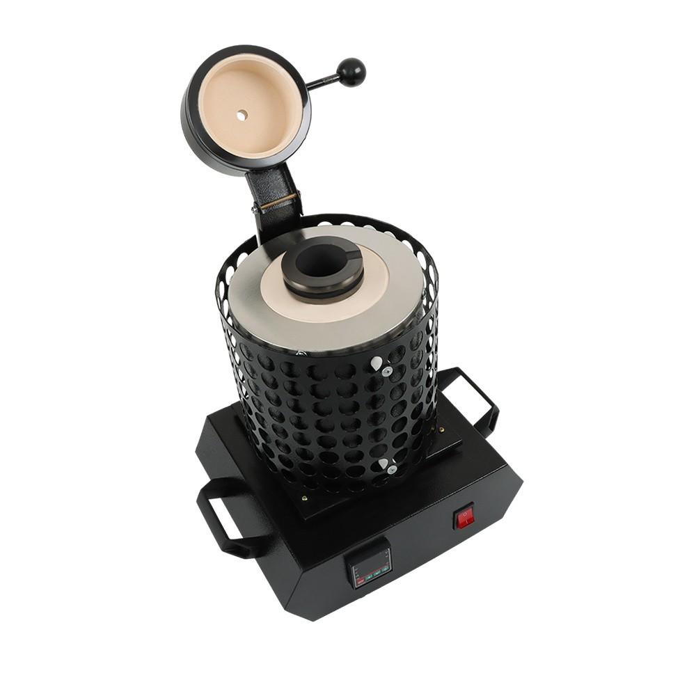 3KG Melting Furnace 1400W 110V Fit For Gold Silver Refining Casting Furnace