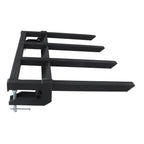 42" Clamp on Heavy Debris Fork Universal 2500lbs for Tractor Skid Steer Buckets
