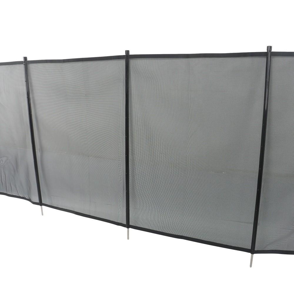 4 x 48 FT Outdoor Pool Fence For Inground Pools Removable Child Safety Fencing