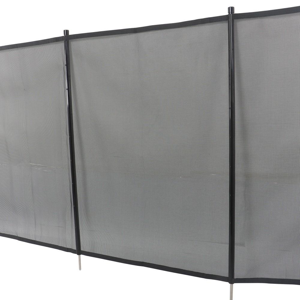 4 x 48 FT Outdoor Pool Fence For Inground Pools Removable Child Safety Fencing