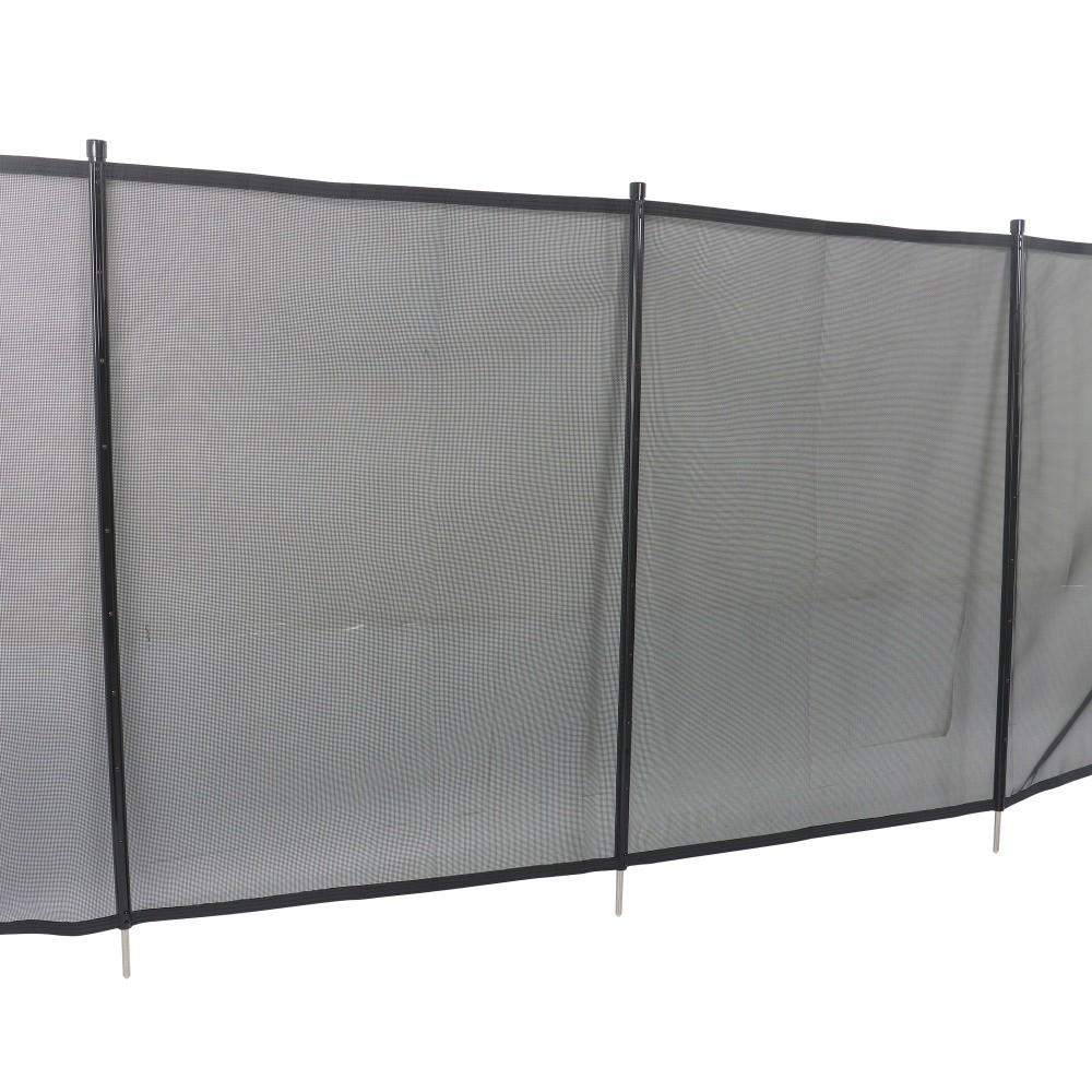 4 x 48 FT Outdoor Pool Fence For Inground Pools Removable Child Safety Fencing