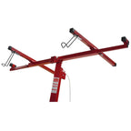 16FT Drywall Lifter Panel Hoist Jack Rolling Caster Construction 150lbs W/ Wheel