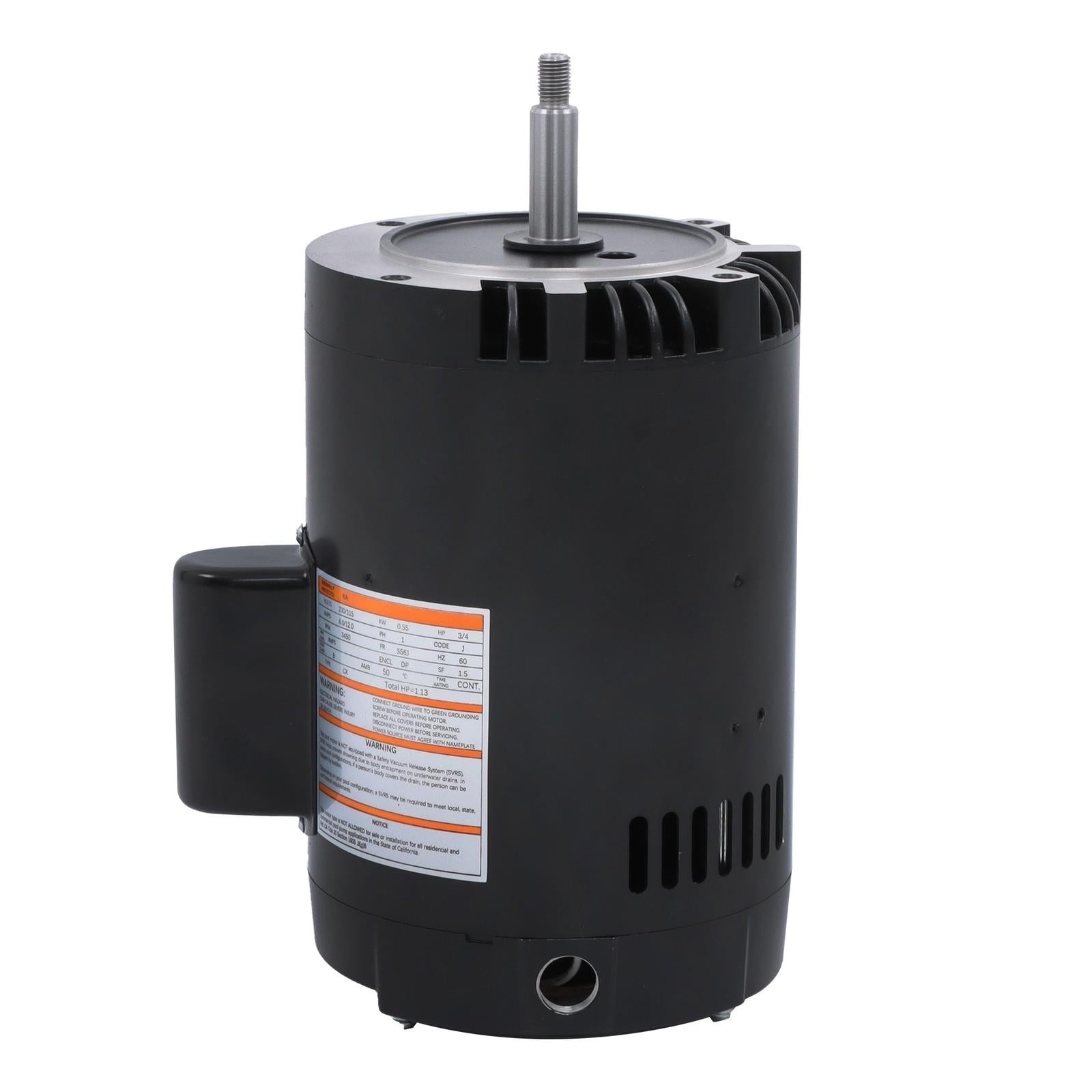Swimming Pool Cleaner Motor Water Pump 3/4 HP Replaces B127 Single Speed Pump