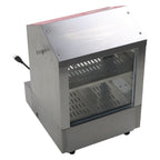 2-Tier Hot Dog Hut Steamer with Precise Temp Control & Bun Warmer 27L