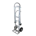 2 In 1 Folding Trolley 1000Lb Aluminum Hand Truck Convertible Folding Dolly Cart