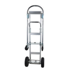 2 In 1 Folding Trolley 1000Lb Aluminum Hand Truck Convertible Folding Dolly Cart