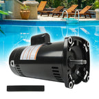2 HP 3450 RPM 48Y Frame Square Flange 230V Swimming Pool Motor # USQ1202