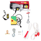 2200lbs Wireless Remote Control 328ft/100m PA1000 Mini Electric Hoist 1600W 110V